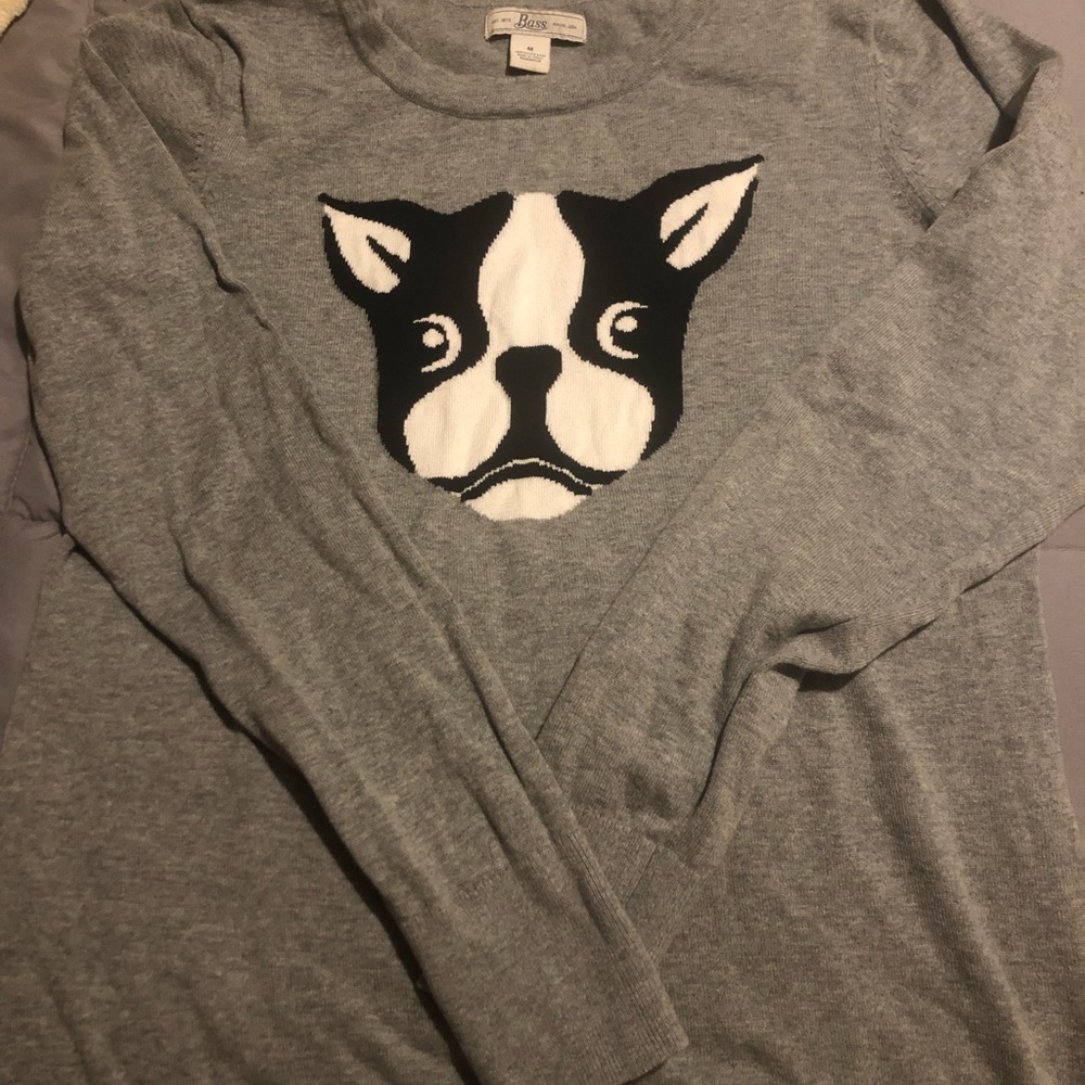 Boston Terrier Sweater size medium